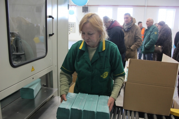 У новий цех Кохавинської паперової фабрики інвестували 2 млн євро