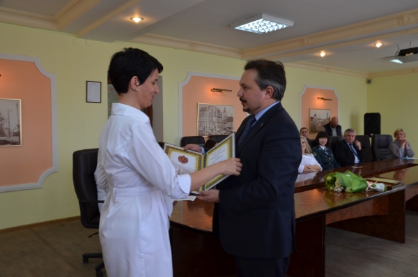 Андрій Білоус відзначив медиків Військово-медичного центру Держприкордонслужби