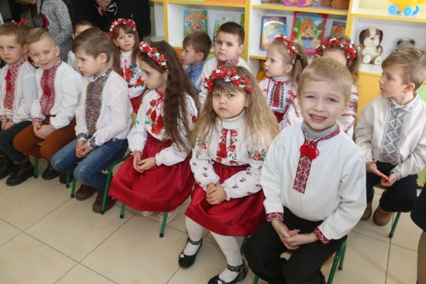 Олександр Ганущин взяв участь у відкритті дитячого садочка на Сколівщині 