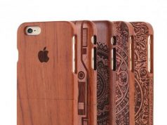 деревянный чехол для iPhone