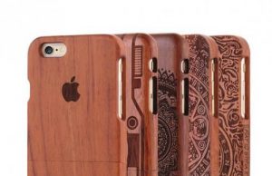деревянный чехол для iPhone