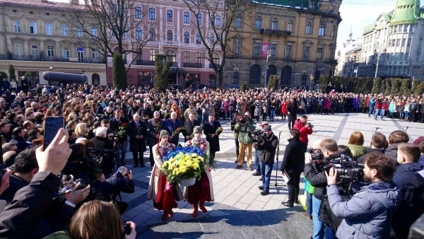Львівщина святкує 204-у річницю від дня народження Тараса Шевченка