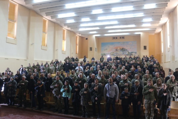 Андрій Білоус привітав захисників України з Днем українського добровольця 