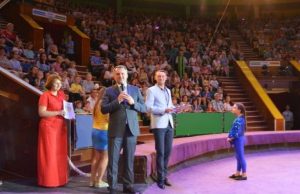 Для понад 3500 тисяч дітей учасників Операції Об’єднаних сил презентували циркові вистави