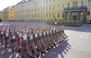 У Національній академії сухопутних військ триває підготовка до військового параду на честь 27-ї річниці Незалежності України