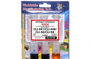 Кращі витратні матеріали для принтера Набор для Заправки Картриджей WWM для Canon