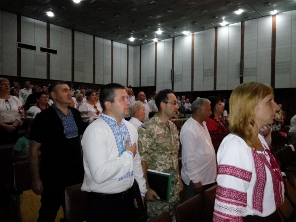 В районному народному домі відбулися урочистості з нагоди відзначення 27-ї річниці незалежності України