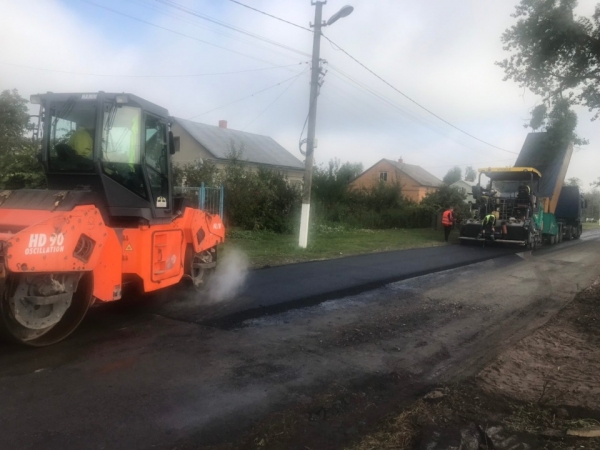 Завершено дрібний поточний ремонт ділянки дороги Новий Ріпнів - Кудирявці