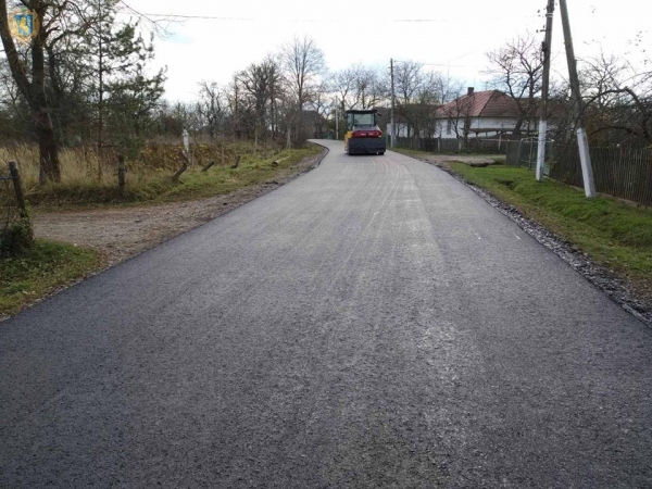 На Дрогобиччині ремонтують дорогу Нове Село – Болехівці