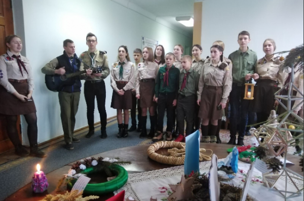 Вифлеємський вогонь миру в Буській райдержадміністрації