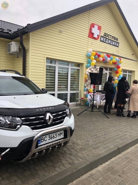 На Львівщині відкрили чотирнадцяту новозбудовану амбулаторію групової практики
