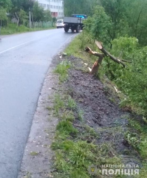 Поліцейські розслідують обставини ДТП у Дрогобицькому районі, внаслідок якого травмовано пішохода