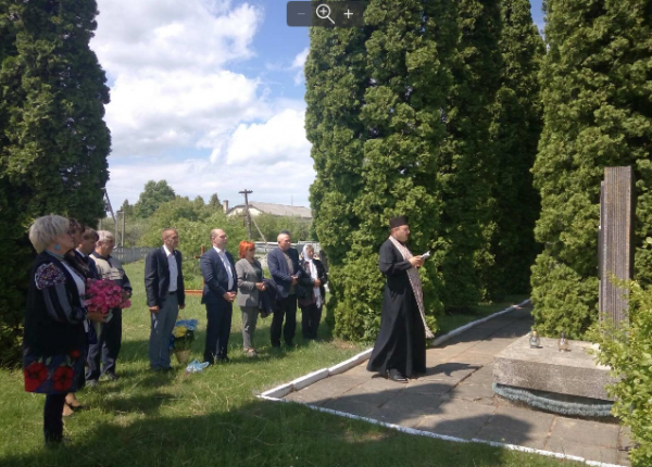 У Новосілках вшанували пам’ять отця Маркіяна Шашкевича