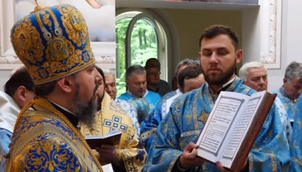 Митрополит Епіфаній очолив Божественну літургію у Святогірському чоловічому монастирі на Золочівщині