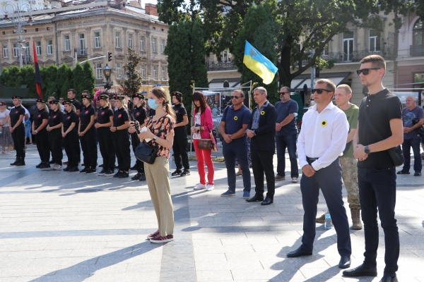 Львівщина вшанувала пам'ять воїнів, які загинули під Іловайськом