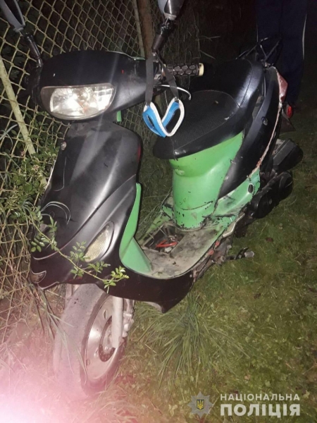 Поліцейські оперативно затримали зловмисника, причетного до викрадення скутера у Стебнику