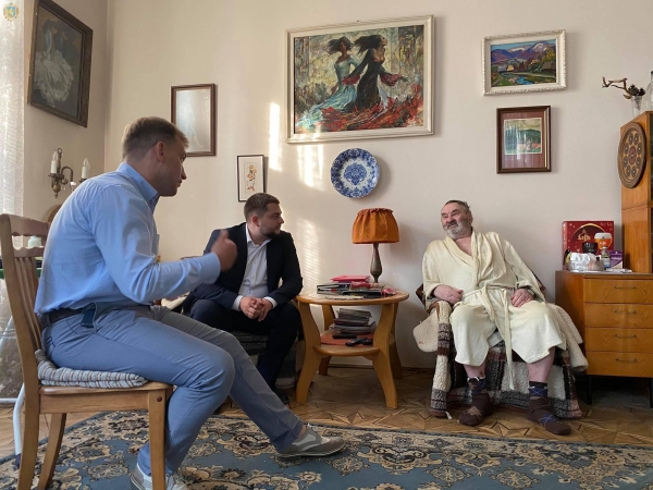 До Дня спорту у Львові привітали найстаршого призера олімпіади