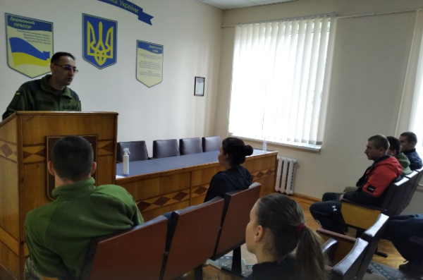 Троє юнаків направлено для проходження строкової військової служби у ЗСУ