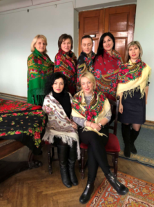 Працівниці Буської РДА долучились до флешмобу з нагоди Дня української хустки