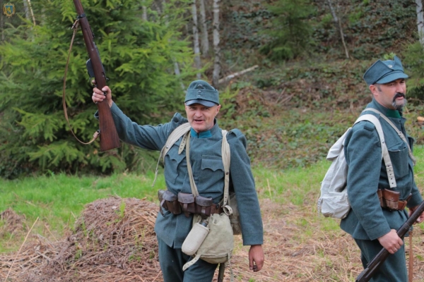 На Маківці реконструювали події героїчного бою Українських січових стрільців