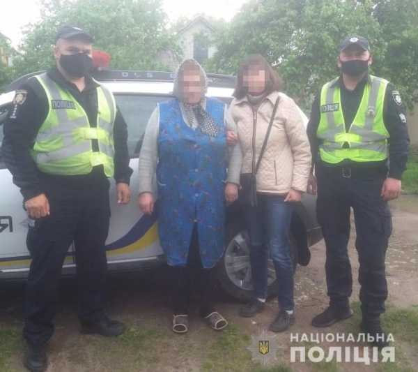 Протягом вихідних поліцейські Львівщини розшукали двох зниклих літніх жінок