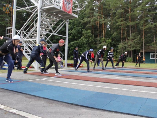 На Львівщині проходить обласний чемпіонат з пожежно-прикладного спорту