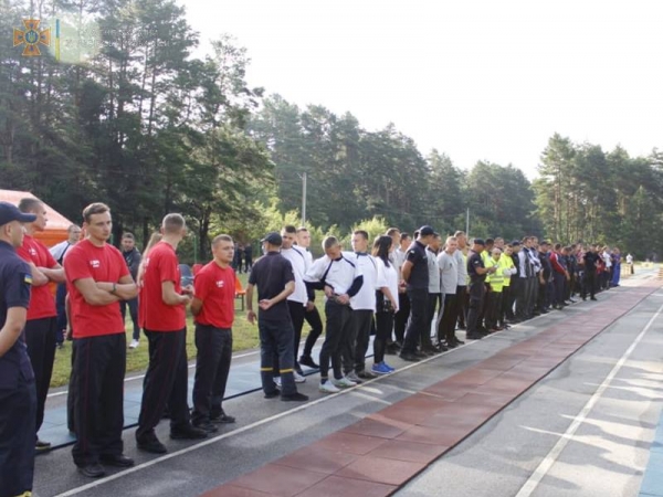 На Львівщині проходить обласний чемпіонат з пожежно-прикладного спорту