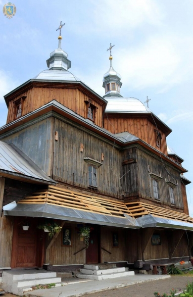 У Цеблові реставрують дерев’яну церкву Косми і Даміана