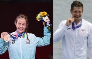 борчиня Марія Стаднік та уродженець м.Львова, веслувальник-каноїст Сергій Тарновський