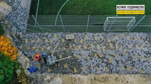 Велике будівництво: спортивні майданчики на Черемшини планують завершити до кінця року