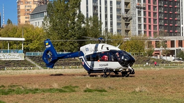 Аеромедична евакуація МВС і МОЗ: вперше з Львівщини до Києва доставили немовля