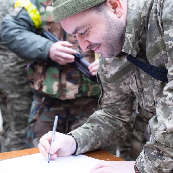Особовий склад львівського батальйону Сил тероборони ЗСУ прийняв присягу на вірність українському народові