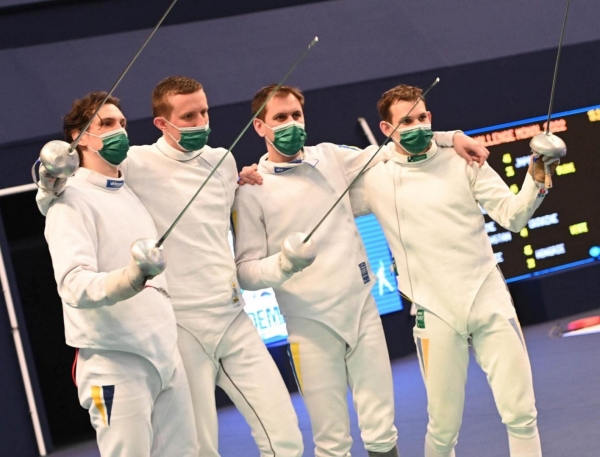 На Кубку світу команда українських шпажистів з львів‘янином у складі виборола бронзу