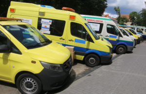 Благодійники з Іспанії привезли на Львівщину 23 автомобілі, оргтехніку, засоби зв’язку та медикаменти