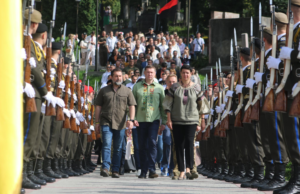 У День Незалежності на Личаківському кладовищі віддали шану борцям за Україну