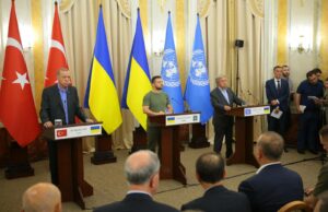 Володимир Зеленський зустрівся у Львові з Реджепом Ердоганом та Антоніу Гутеррішем: коротко про головне