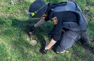 На Дрогобиччині піротехніки проводять практичні навчання