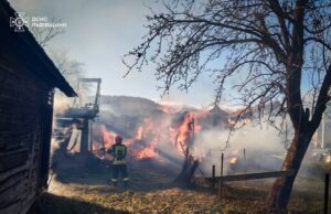Рятувальники у Стрийському районі врятували будівлі та техніку від пожежі