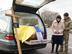 Дрогобицька громада прощається з героєм Денисом Денисенком