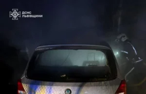Вогнеборці ліквідували пожежу легковика у Сокалі