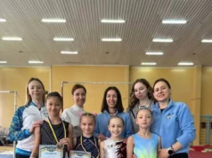 (Українська) Спортивні гімнасти зі Львівщини виступили на чемпіонаті України