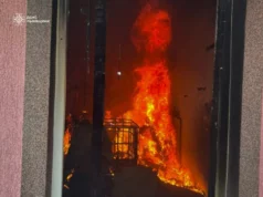 (Українська) Львівський район: ліквідація пожежі в господарській будівлі