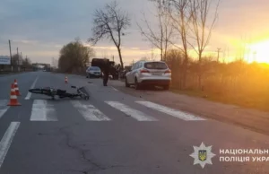 (Українська) ДТП у Шептицькому: травмовано мотоцикліста під час зіткнення