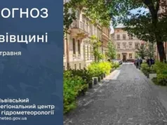 Прогноз погоди на 28 травня 2026 року для Львівщини та Львова