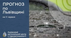 Прогноз погоди на 11 червня для Львова та області