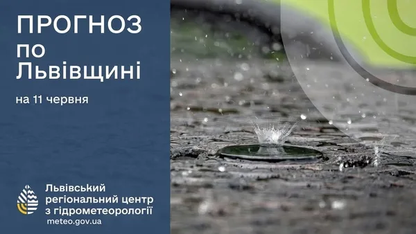 image Прогноз погоди на 11 червня для Львова та області