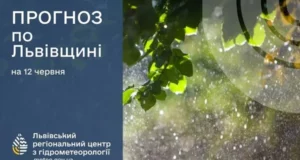 На Львівщині очікують короткочасні дощі та грози