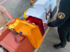 На кордоні на Львівщині виявили брендові незадекларовані товари на 1,5 млн грн На кордоні на Львівщині виявили брендові незадекларовані товари на 1,5 млн грн