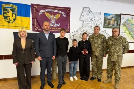 Максима Горбоноса із Жовкви посмертно нагородили орденом "За мужність"