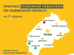 Прогноз пожежної небезпеки на 17 червня Прогноз пожежної небезпеки на 17 червня